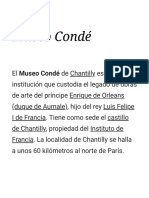 Museo Condé - Wikipedia, La Enciclopedia Libre