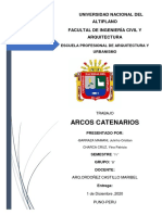 Arcos Catenarios