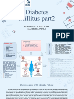 Diabetes Millitus Part2: Health and Social Care Maulidiya Fadila