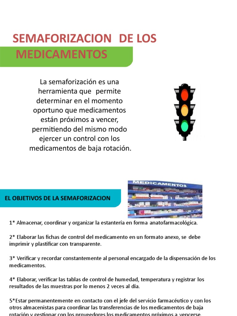 Semaforizacion de Medicamentos | PDF