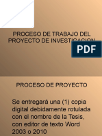 Procesos de Tesis