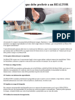 7 Razones Por Las Que Debe Preferir A Un REALTOR