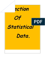 Collection of Statistical Data