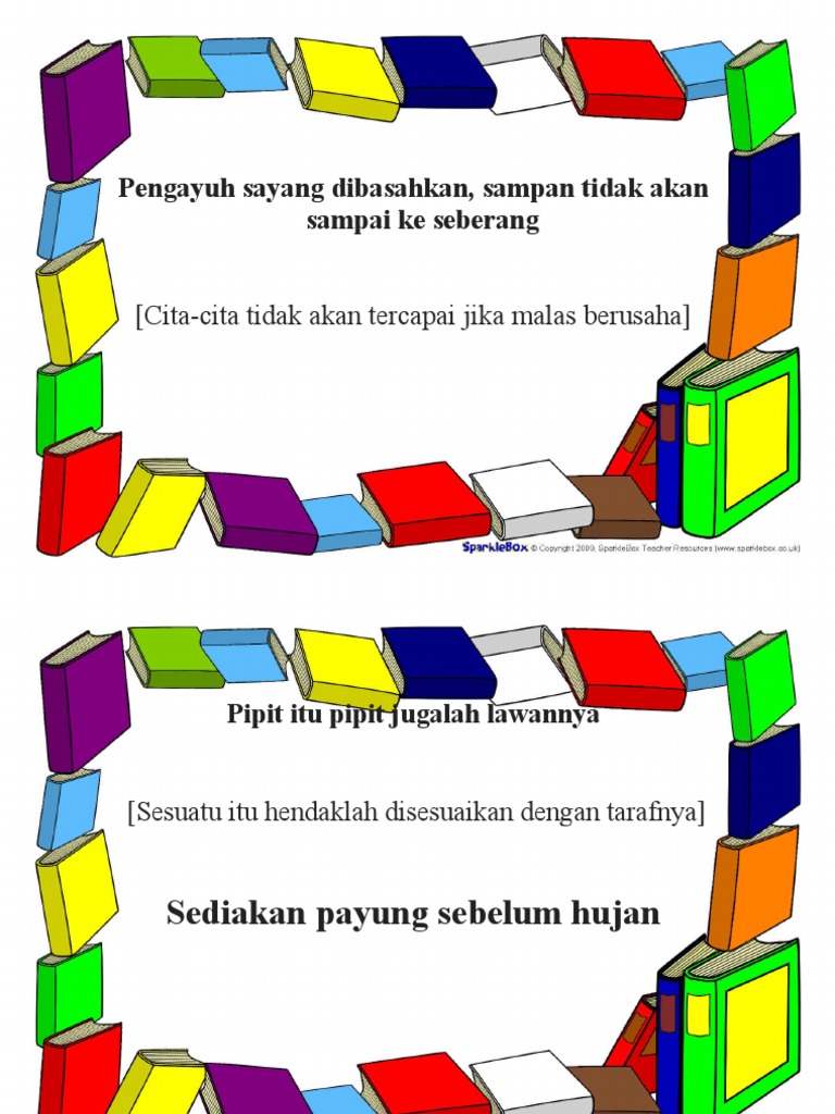 Senarai Peribahasa Pdf