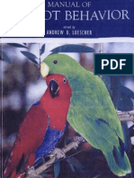 Manual of Parrot Behavior