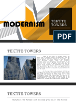 Post-Modernism - Tektite Towers