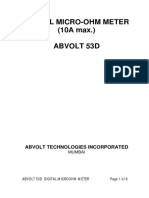 53D_Abvolt_Digital Micro-Ohm Meter