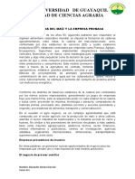 El Caso de La Cadena Del Maíz y La Empresa Pronaca