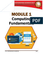 Module 1 Unit 1 - Computers and Operating System PDF