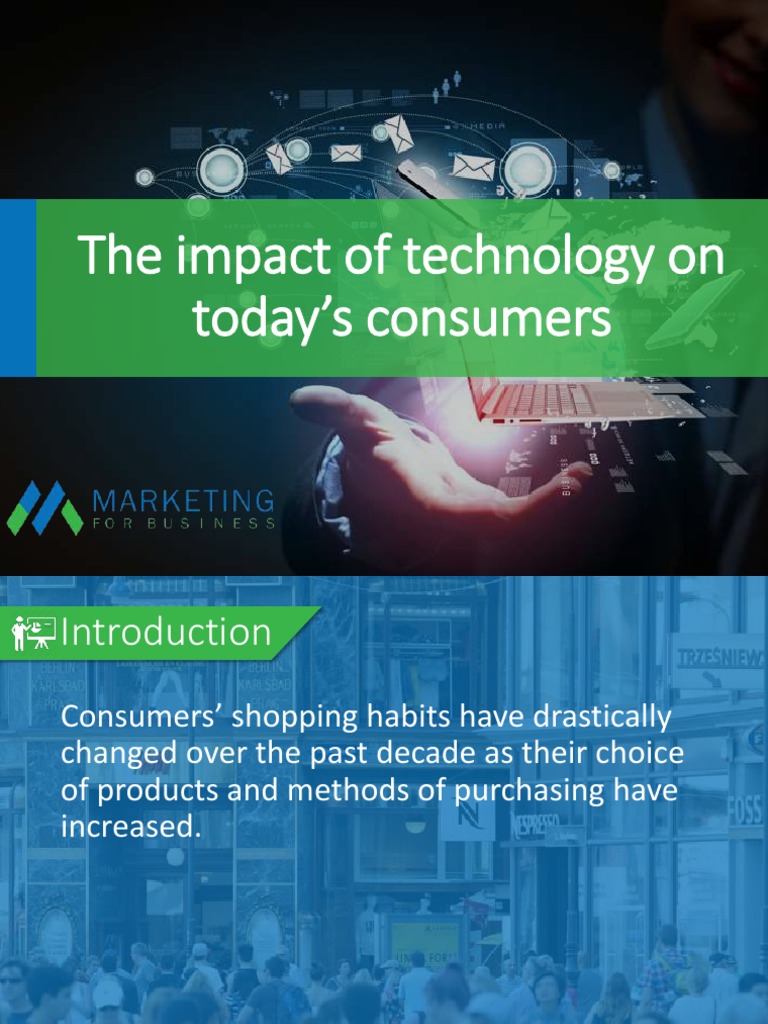Technology's Impact on Consumer Behavior | PDF | Social Media | Popular ...