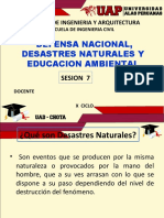 Defensa Nacional y Desatres Naturales - 7