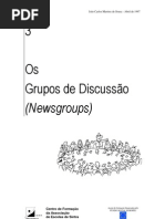 Curso de desenvolvimento de projectos educativos com suporte telemático - 3 (Os Grupos de Discussão)