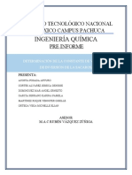 Determinación de La Constante de Velocidad