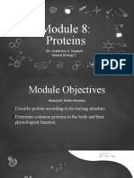 Proteins: Ms. Jirehkriza G. Suganob General Biology 1