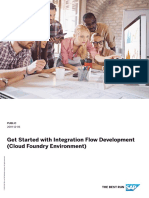 Get Started With Integration Flow Development (Cloud Foundry Environment)