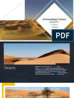 Environmental Science Deserts: Roup-3