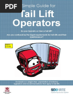 Tail Lift Operators: A Simple Guide For