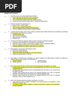 ACCM456 MC: Audit Sampling Multiple Choice Questions