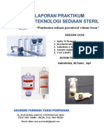 Kelompok 1 - Dosen Pembimbing Hairunnisa, M.farm.,apt - Modul Vi Praktek Ts. Steril