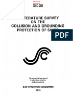 A Literature Survey On The Collision and Grounding Protection of Ships