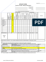 (Project Name) : Inspection Checklist - Waterproofing System