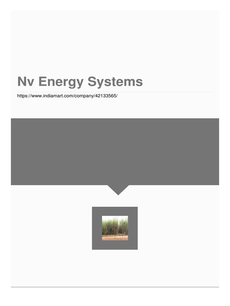 Nv Energy Systems: Wholesaler in Delhi | PDF