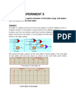 Experiment 5 ACA PDF