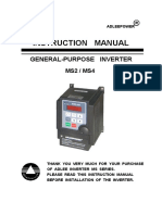 Instruction Manual: General-Purpose Inverter