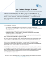 Introduction To The Federal Budget Process