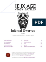 Infernal Dwarves: Army Book 2 Edition, Version 2020.2 Beta 3 - November 12, 2020