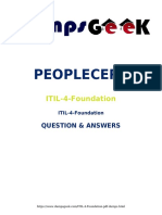 Peoplecert IT Infrastructure Library ITIL-4-Foundation PDF Questions