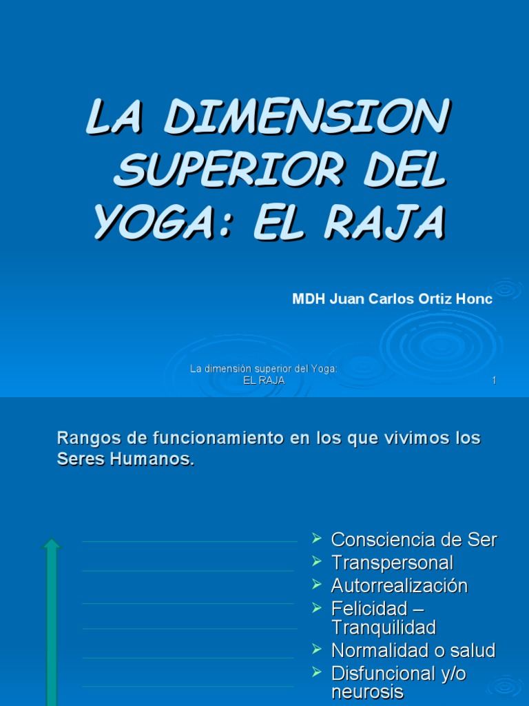 Dimensión Superior: Raja Yoga | PDF | Yoga | Asana