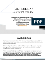 Nota Kuliah 4 - Asal-Usul Dan Hakikat Insan