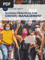 Guiding Principles For Crowd Management - Center For Policing Equity