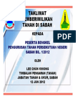 Bengkel JKPTG di Kudat - Pemberimilikan Tanah di Sabah -120612 (1).pdf