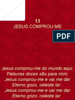 13 - Jesus Comprou-Me - Pps