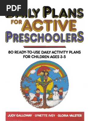 Daily Plans for Active Preschoolers