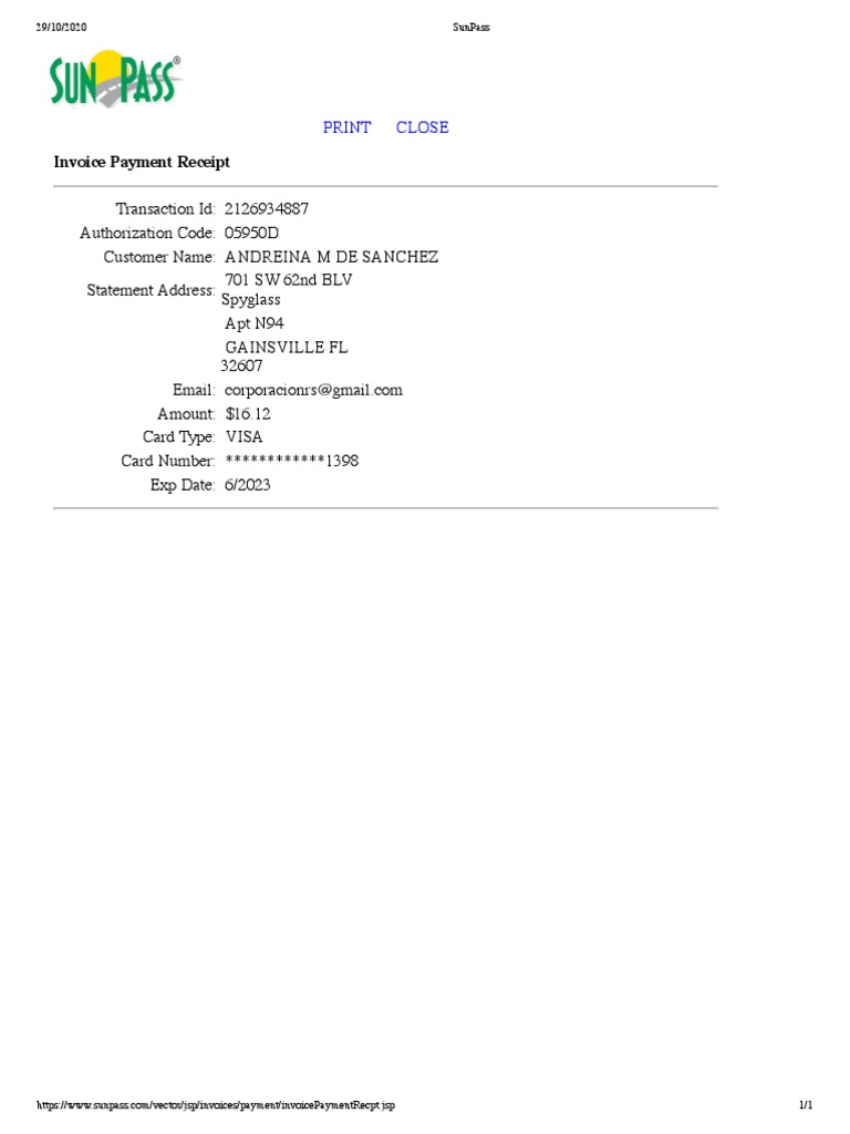 Toll Payment Ok PDF | PDF