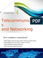 Telecommunication S and Networking