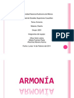 Exposición 2: Armonía