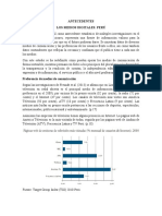 Antecedentes de Medios Digitales en El Peru