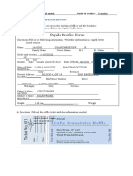 Pupils Profile Form: C. Summative Assessments