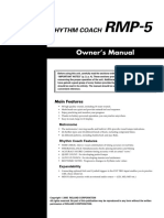 Owner's Manual: Main Features