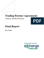 Trading Partner Agreement - Final - Report - Best - Practices
