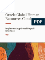 Implementing Global Payroll Interface