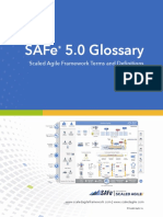 Safe 5.0 Glossary: Scaled Agile Framework Terms and Definitions