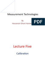 Measurement Technologies Calibration Guide