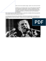Discurso de Perón: "Cuando Uno de Los Nuestros Caiga, Caerán Cinco de Los de Ellos" PDF