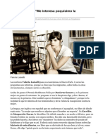 Valeria Luiselli Me Interesa Poquísimo La Autoficción PDF