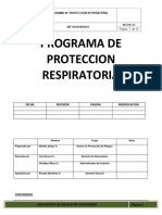 Programa de Proteccion Respiratoria